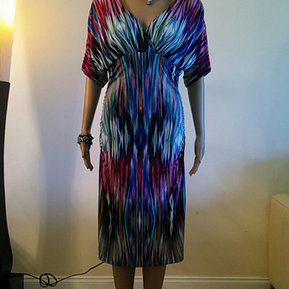 Maggi London  colorful dress, size10